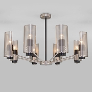 Люстра на штанге Eurosvet Grino 70139/8 никель цвет никель