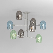 Люстра на штанге Eurosvet Gardie 70141/8 хром цвет хром-1