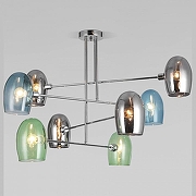 Люстра на штанге Eurosvet Gardie 70141/8 хром цвет хром