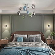 Люстра на штанге Eurosvet Gardie 70141/8 хром цвет хром-2