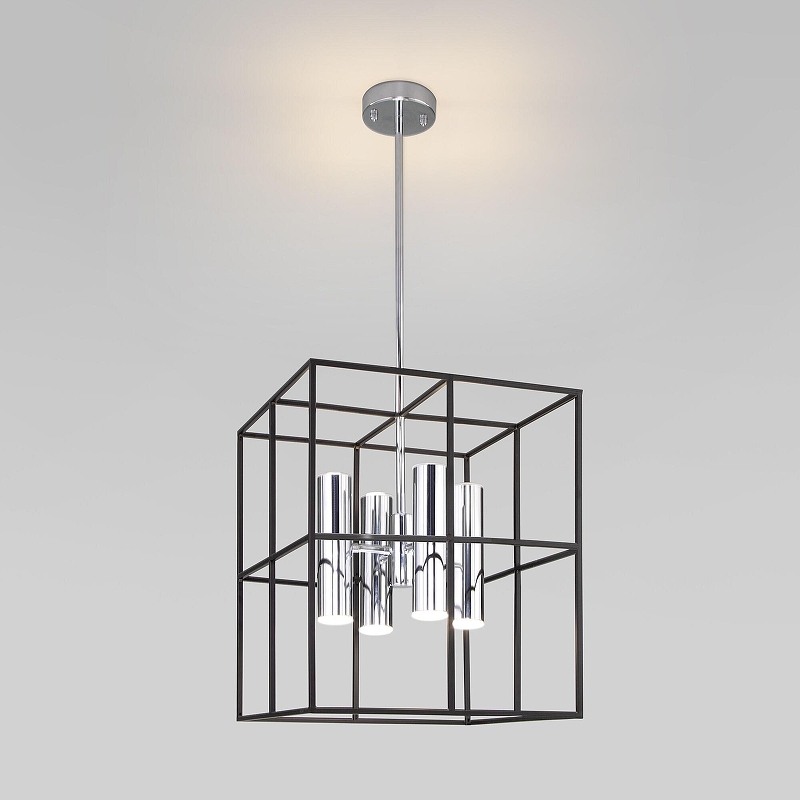 Люстра на штанге Eurosvet Adamson 70142/8 хром 