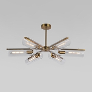 Люстра на штанге Eurosvet Trompeta 70144/6 латунь цвет латунь