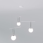 Люстра Eurosvet Riche 70143/3 белый цвет белый, латунь-2