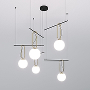 Люстра Eurosvet Riche 70143/5 черный цвет латунь, черный