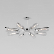 Люстра на штанге Eurosvet Trompeta 70144/8 хром цвет хром