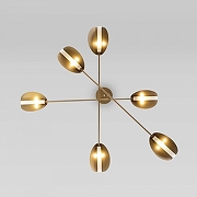 Люстра Eurosvet Graz1a 70148/6 золото цвет плафона/подвески Золото, цвет арматуры Золото-2