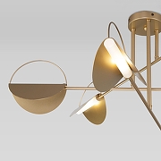 Люстра Eurosvet Graz1a 70148/6 золото цвет плафона/подвески Золото, цвет арматуры Золото-3