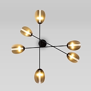 Люстра Eurosvet Grazia 70148/6 черный/золото цвет черный-2