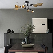 Люстра Eurosvet Graz1a 70148/8 черный/золото цвет плафона/подвески Золото, цвет арматуры Черный-3