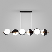 Люстра Eurosvet Moity 70149/6 черный/латунь цвет латунь, черный-2