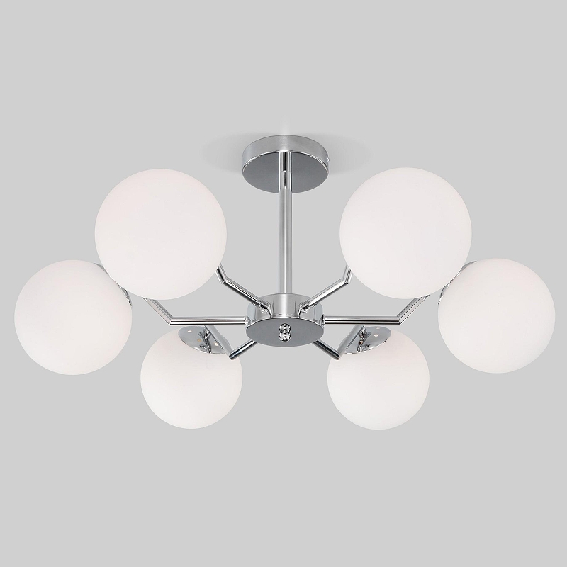 Люстра на штанге Eurosvet Frost 70154/6 хром 