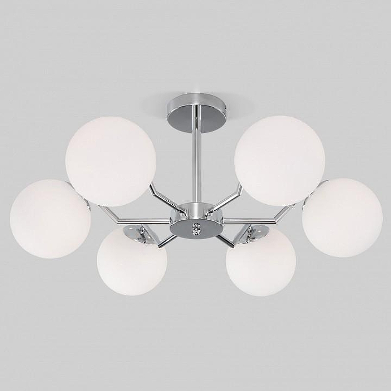 Люстра на штанге Eurosvet Frost 70154/6 хром 