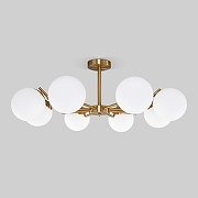 Люстра на штанге Eurosvet Frost 70154/8 латунь цвет латунь-1