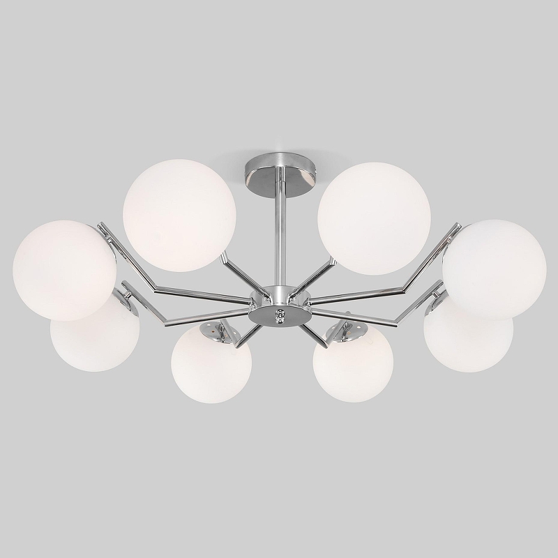 Люстра на штанге Eurosvet Frost 70154/8 хром 