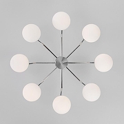 Люстра на штанге Eurosvet Frost 70154/8 хром цвет хром-1