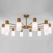 Люстра на штанге Eurosvet Vegga 70160/12 латунь цвет латунь