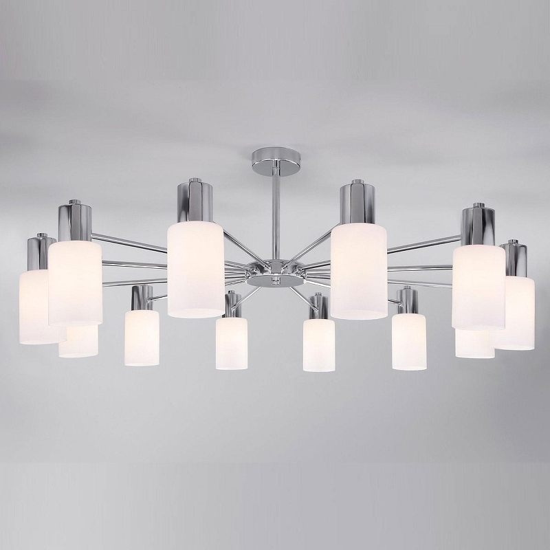 Люстра на штанге Eurosvet Vegga 70160/12 хром 