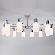 Люстра на штанге Eurosvet Vegga 70160/12 хром цвет хром