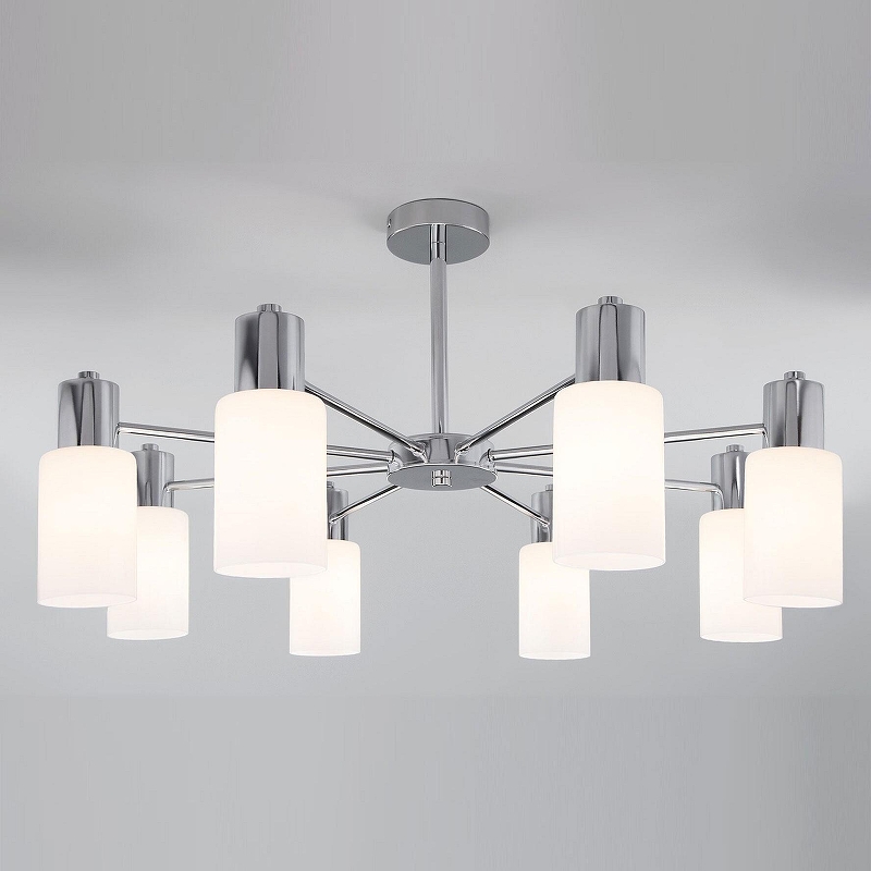 Люстра на штанге Eurosvet Vegga 70160/8 хром 