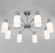 Люстра на штанге Eurosvet Vegga 70160/8 хром цвет хром-1