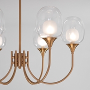 Люстра на штанге Eurosvet Spr1tz 70217/6 латунь цвет латунь-4