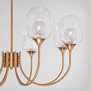 Люстра на штанге Eurosvet Spr1tz 70217/8 латунь цвет латунь-3