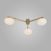 Люстра Eurosvet Opaline 70220/3 латунь цвет латунь