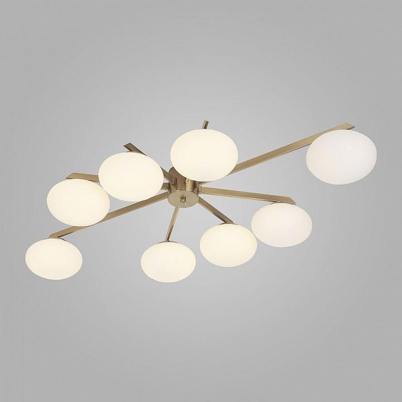 Люстра Eurosvet Opal1ne 70220/8 латунь 