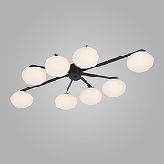 Люстра Eurosvet Opaline 70220/8 черный цвет черный