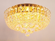 Люстра Doge Luce 702 702PL1-GO цвет плафона/подвески Прозрачный, цвет арматуры Золото-1