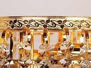 Люстра Doge Luce 702 702PL1-GO цвет плафона/подвески Прозрачный, цвет арматуры Золото-2