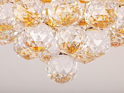 Люстра Doge Luce 702 702PL1-GO цвет плафона/подвески Прозрачный, цвет арматуры Золото-3