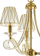 Люстра Lightstar R1cc1o 705032 цвет плафона/подвески Белый, Прозрачный, цвет арматуры Золото-4