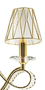 Люстра Lightstar R1cc1o 705032 цвет плафона/подвески Белый, Прозрачный, цвет арматуры Золото-5