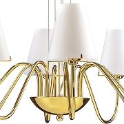 Люстра Lightstar D1afano 758082 цвет плафона/подвески Белый, цвет арматуры Золото-3