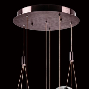 Люстра Lightstar Sferetta 801180 цвет плафона/подвески Прозрачный, цвет арматуры Красный-6