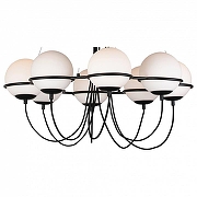 Люстра Lightstar Globo 803287 цвет плафона/подвески Белый, цвет арматуры Черный