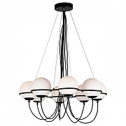 Люстра Lightstar Globo 803287 цвет плафона/подвески Белый, цвет арматуры Черный-1