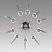 Люстра Lumion Laoka 8032/10 цвет неокрашенный, хром-2