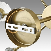Люстра на штанге Lumion Aurica 8046/6C цвет латунь-4