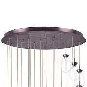 Люстра Lightstar Colore 805289 цвет плафона/подвески Прозрачный, цвет арматуры Красный-3