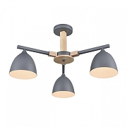 Люстра на штанге Lumion Colange 8096/3C цвет плафона/подвески Серый, цвет арматуры Серый-2