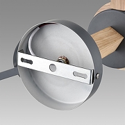 Люстра на штанге Lumion Colange 8096/3C цвет плафона/подвески Серый, цвет арматуры Серый-4