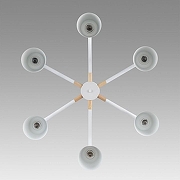 Люстра на штанге Lumion Rosalina 8097/6C цвет плафона/подвески Белый, цвет арматуры Белый-3