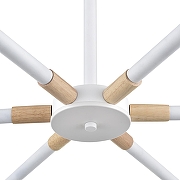 Люстра на штанге Lumion Rosalina 8097/6C цвет плафона/подвески Белый, цвет арматуры Белый-5