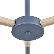 Люстра на штанге Lumion Rosalina 8098/3C цвет плафона/подвески Синий, цвет арматуры Синий-5