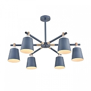 Люстра на штанге Lumion Rosalina 8098/6C цвет плафона/подвески Синий, цвет арматуры Синий-2