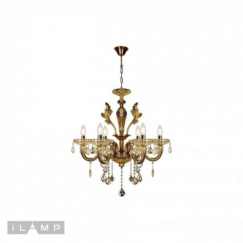 Люстра iLamp Asia 81069-6 BR 