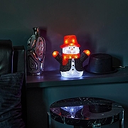 Снеговик световой Uniel ULD 9557 цвет Белый, красный, черный-5