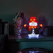 Снеговик световой Uniel ULD 9557 цвет Белый, красный, черный-6